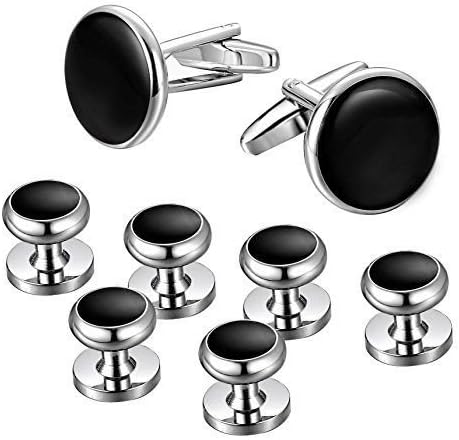 Ddang - Mens Cufflinks and Studs Set Tuxedo Shirts Business Wedding Men's Jewelry JEW 0519