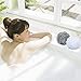 VAMIX Bath Sponge Set of 4 Colors (75 Gram each)- Large Mesh Brush Shower Ball Pouf Loofahs Shower Sponge