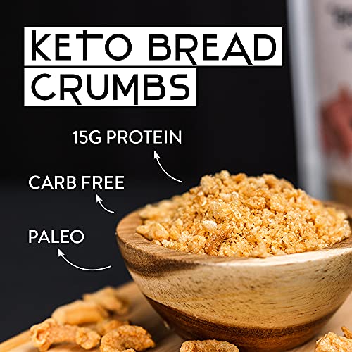 Pork Panko Keto Bread Crumbs, High Protein Healthy Keto Pork Rind