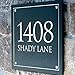 Engraved Stone Address Plaque. These plaques are made from solid, real stone