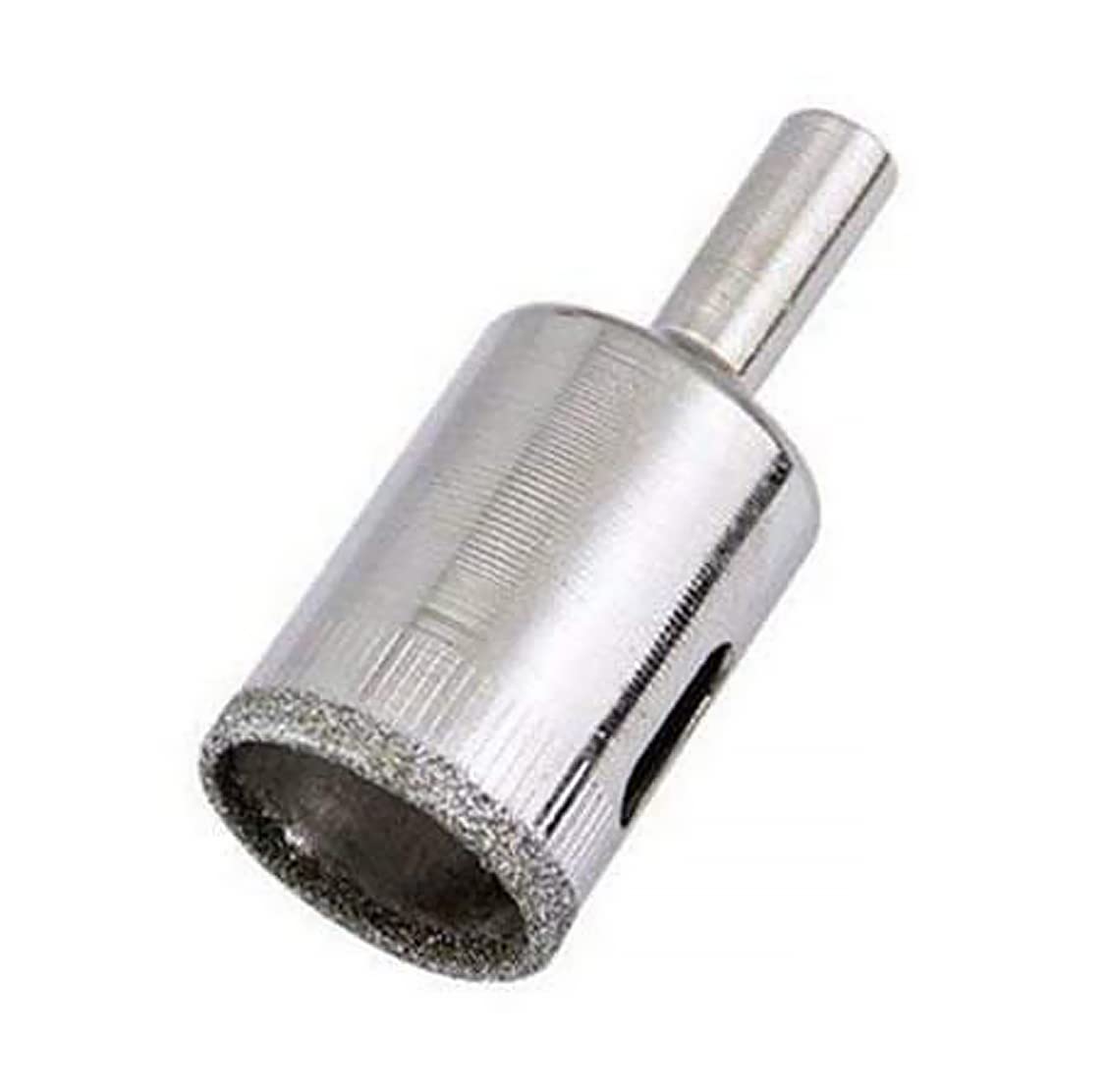 TopHomer 1PCS Diamond Holesaw, Diamond Coated Core Hole Saw Drill Bit Tile Hole Cutter Set - 40mm, Compatible with Glass, Ceramics, Porcelain, Ceramic Tile, Marble