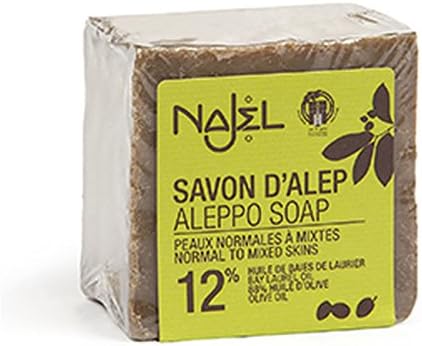 Najel Traditional Natural Aleppo Soap Laurel 12% Normal to Mixed Skin 170g