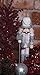 Clever Creations Silver Coat 10 Inch Traditional Wooden Nutcracker, Festive Christmas Décor for Shelves and Tables