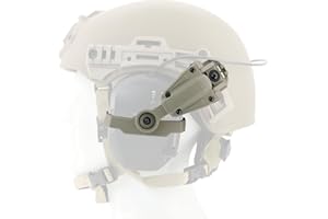 HEARFALCOM For Walker's Razor Earmuffs (Walkers Razor Digital) Wendy Rail Adapter For Wendy 2.0 3.0 Helmet