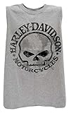 Harley-Davidson Mens Willie G Skull Muscle Tank Top Sleeveless Tee 30296650 (XL)