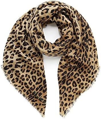 Wear Freedom Leopard Print Scarf