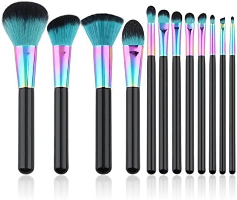 Start 12Pcs Multicolor Makeup Cosmetic Brush Set Powder Brush