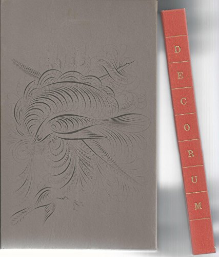 Decorum: A Practical Treatise on Etiquette and Dress of the Best American Society, 1879