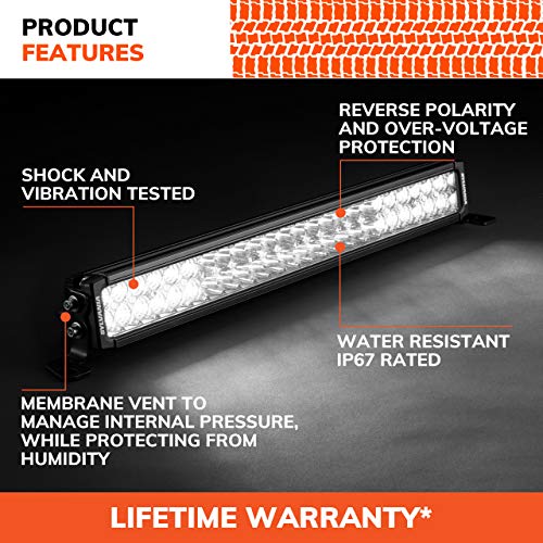 SYLVANIA Ultra 20 Inch LED Light Bar Lifetime Limited Warranty