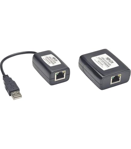 Amazon.com: TRIPP LITE B203-104-PNP 4-Port USB 2.0 Over Cat5 Cat6