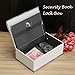 SAFETYON Safe Lock Book Box Hidden Dictionary Diversion Secret Book Safe with Combination Lock Portable Safe Box for Traveling Store Money Jewelry and Passport - BIBLE KEY