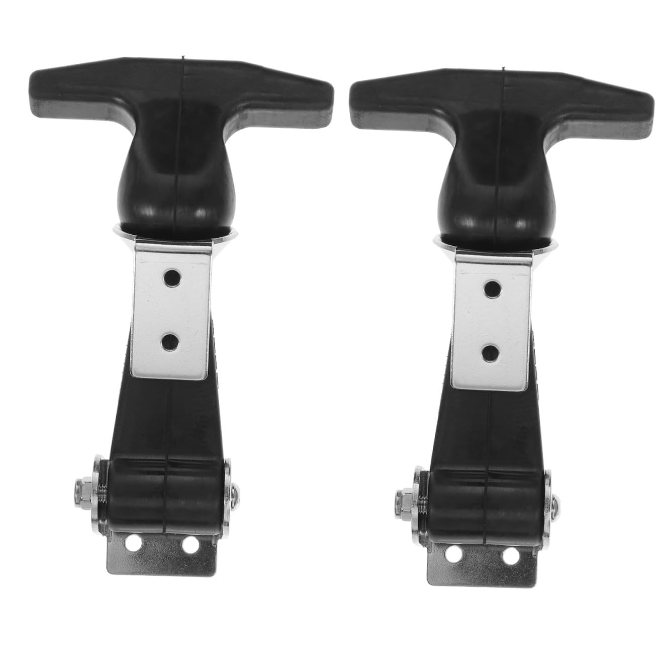 Mipcase T- Handle Draw Latch- 4 Pcs Durable Flexible Rubber Stainless Steel Premium Draw Latches for Golf Cart