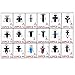 Auto Fasteners Retainers Rivet Clips - 299 PCS Car Push Pins Assortment Bumper Door Panel Trim Clips Kit,18 Most Popular Sizes for BMW, Toyota, Honda, Nissan, Subaru, Mazda, Audi, Benz (299)