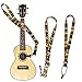 2 Pack Ukulele Strap Adjustable Neck Strap - Hawaiian Style Shoulder Strap for Soprano, Concert and Tenor.
