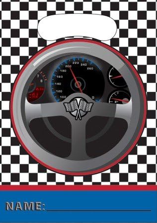 Racing Loot Bags 8 Ct