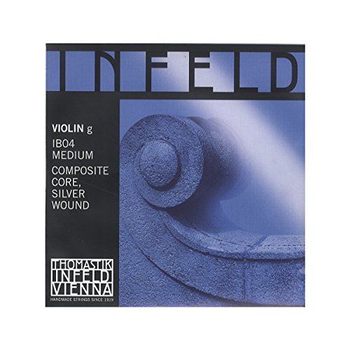 Thomastik-Infeld IB04 Blue Violin Strings, Single G String, IB04, 4/4 Size, Composite Core, Silver Wound