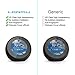 LANMU Screen Protector Webcam Cover for Echo Spot,High Definition Screen Protector for Echo Spot with Webcam Cover (2 Screen Protector 1 Webcam Cover)
