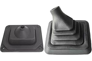 Rubber Shift Boot Cover F5TZ7277A Replacement for F-250 89-97, Transmission Shifter Boot Gear Change Protector, Car Interior 
