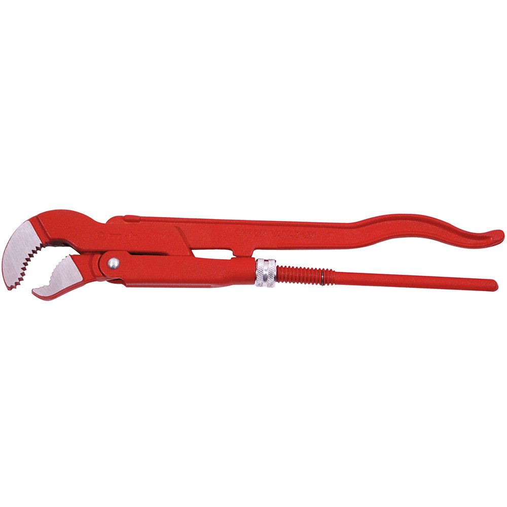 Peddinghaus 9018080001 S-Type Pipe Wrench, Red, 3-Inch
