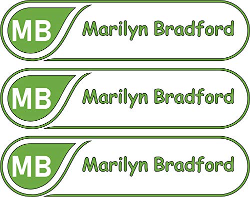 All-purpose Custom Name Labels Name And Initials Multiple ...
