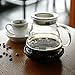 800ml Clear Glass Range Coffee Server,Standard Glass Coffee Carafe, Coffee Pot