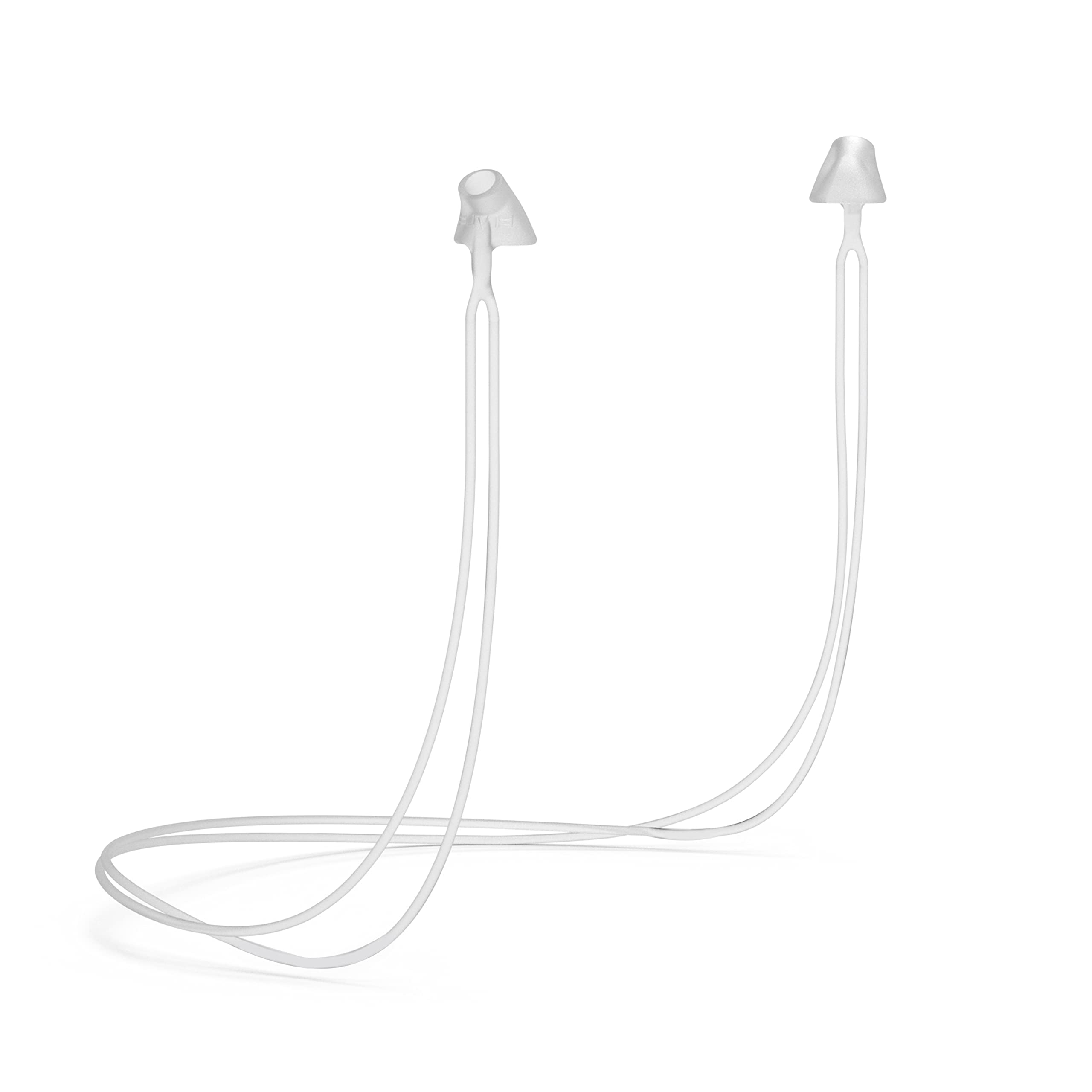 Flare Calmer Kids Secure Earplugs for Noise Sensitivity | Reusable Silicone Ear Plugs for Kids | No Noise Reduction or Muffling | Comfortable Daily Wear | Translucent