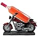Vintage Motorcycle Wine Bottle Holder Sculpture for Classic Chopper & Cycle Model Statues As Decorative Bar or Kitchen Decor Tabletop Wine Racks & Stands and Retro Biker Gifts