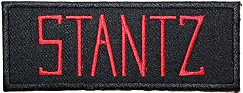 Ghostbusters Movie STANTZ Uniform Name Chest EMBROIDERED PATCH Badge Iron-on, Sew On 5" - Shipped From USA