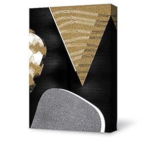Canvas Wall Art for Living Room,Bedroom Home Artwork Marble Texture Painting Ready to Hang - 12x18 inches