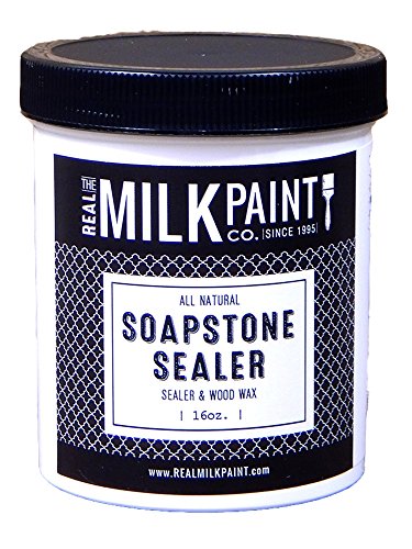 Real Milk Paint Soapstone Sealer and Wood Wax - 16 oz.