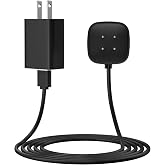 Mixblu Charger Adapter Replacement for Fitbit Versa 4/Sense 2/Versa 3/Sense | Fast Long 3.3Ft Charging Cord Plug 1Set