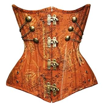 Bslingerie® Steampunk onderborst korsetten voor dames