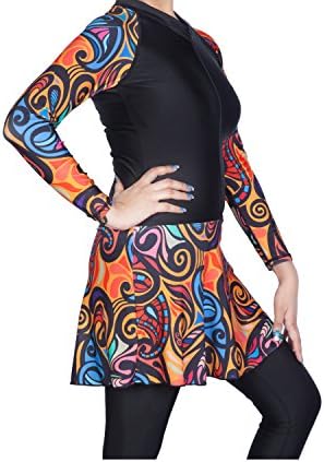 Farasha Ladies Modest Swimwear One Piece Modest Swimsuit Surfing Suit