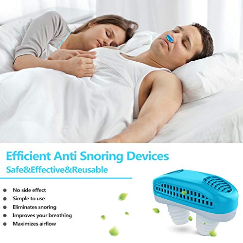 image for GUOHAPPY Upgrade 2-in-1 Anti Snoring Devices, Snoring Solution Nasal D