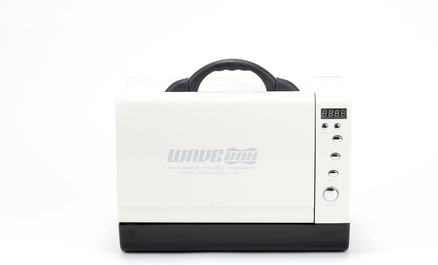 Amazon Co Jp Wavebox ポータブル電子レンジ 白 車 バイク