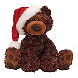 Gund Fun Christmas Philbin Chocolate Bear 12