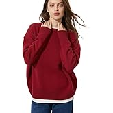 Women's Lightweight Soft Petite Crewneck Lightweight Solid Plain Sweaters Fall Winter Pullover Jumper Tops
