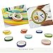 SACKORANGE rfv6 Washi Tape, Decorative DIY Tape Washi Rainbow Candy Color Sticky Paper Masking Adhesive Tape Scrapbooking and Phone DIY Decoration, 20 Rolls