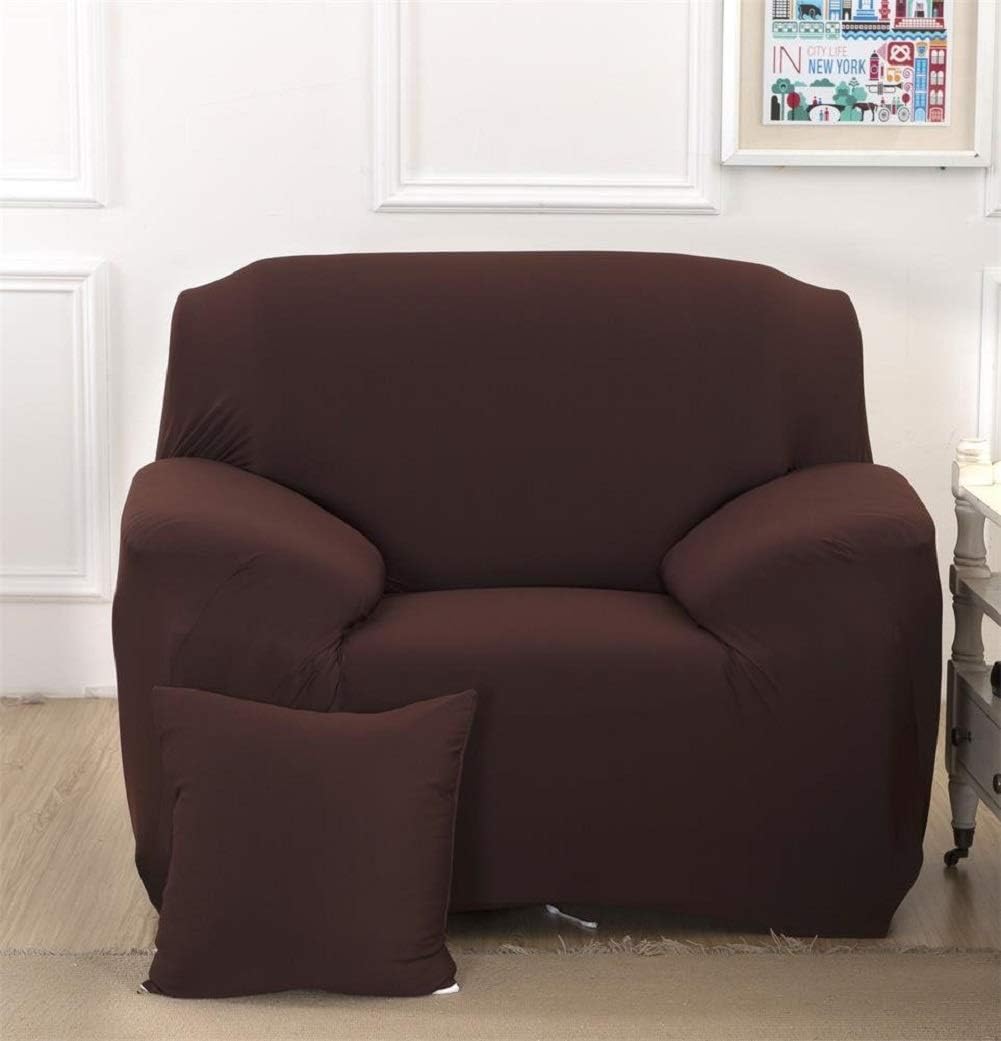 INMOZATA Armchair Covers 1 Piece Polyester Spandex Elastic Armchair
