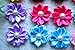 yagopet 40pcs/Pack 20pairs Cute New Dog Hair Bows with Rubber Bands Pearls Flowers Topknot Mix Styles Dog Bows Pet Grooming Products Mix Colors Pet Hair Bows Topknot