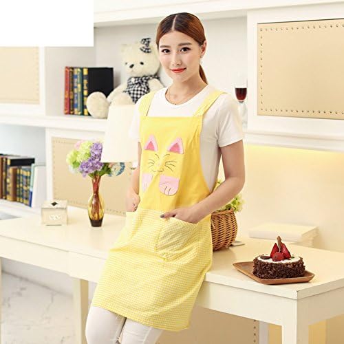 TRE household aprons/ Adult cotton clothes/Kitchen apron cooking oil-D