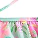 Girls Two Piece Bikini Swimsuits Striped Ruffle Swimwear Falbala Bathing Suit Set