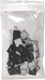 ICTION UK Layout Keyboard Keycaps Replacement MacBook Air 13.6" M2 A2681 2022 view 3