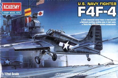 Academy Grumman F4F-4 Wildcat USN Model Kit