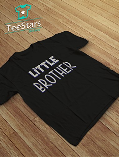 Little Brother Gift for Siblings New Brother Toddler/Infant Kids T-Shirt 2T Navy