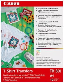 canon iron on transfer paper