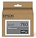 Epson T760720 UltraChrome HD Light Black Standard Capacity Cartridge Ink