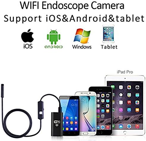 8mm 2M Android IOS Micro USB OTG Endoscope Tube for Phones with UVC Function