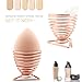 Sunmore Beauty Makeup Sponge Blender Holder, Makeup Sponges Stand,Gilded Gold Plate Sponge Support,Anti-microbial Breathable Makeup Sponge Drying Stand Storage,Makeup Organizer - One Piece