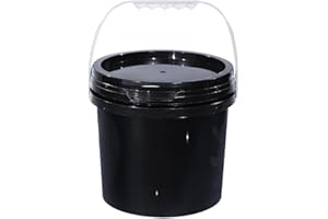Baoblaze Bucket Food Storage Container Large Capacity All Purpose Pail with Handle And Lid for Outdoor Picnics Home Household